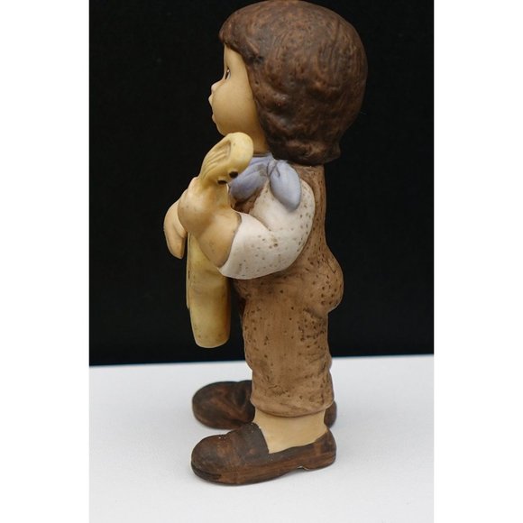 Vintage Goebel Figurine, Nina Marcos, Limpke, Boy Figurine Playing Guitar - Picture 4 of 7